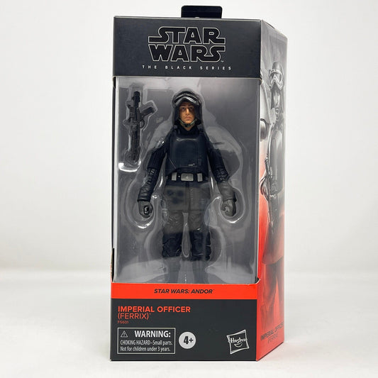 Vintage Hasbro Star Wars Modern MOC Imperial Officer Ferrix (Andor) AND 04 - Black Series Hasbro Star Wars Action Figure