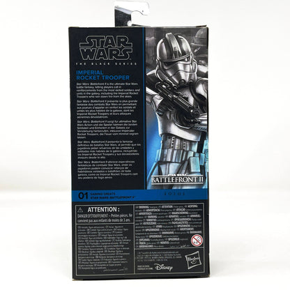 Vintage Hasbro Star Wars Modern MOC Imperial Rocket Trooper GG 01 - Black Series Hasbro Star Wars Action Figure