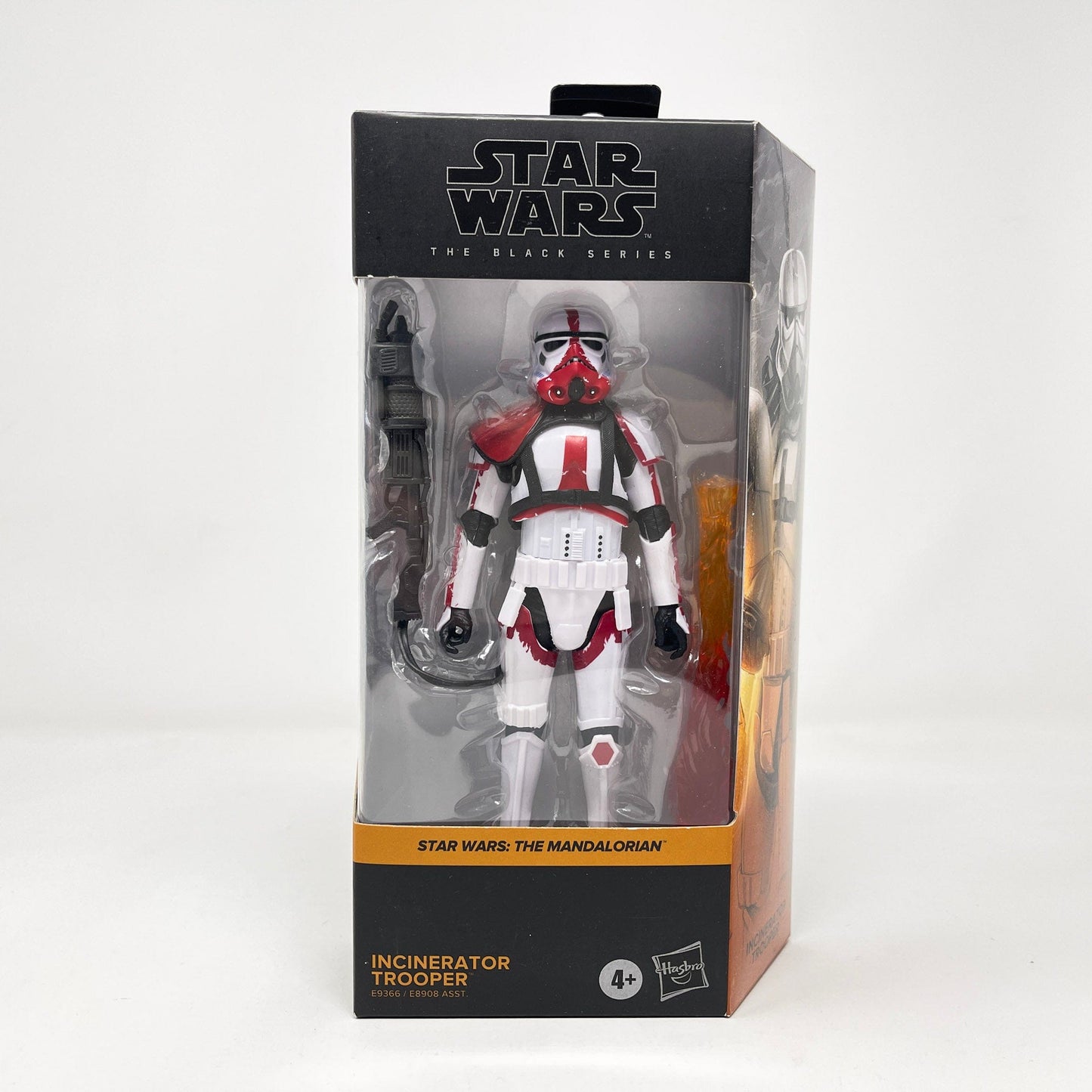 Vintage Hasbro Star Wars Modern MOC Incinerator Trooper (Mandalorian) MAN 03 - Black Series Hasbro Star Wars Action Figure