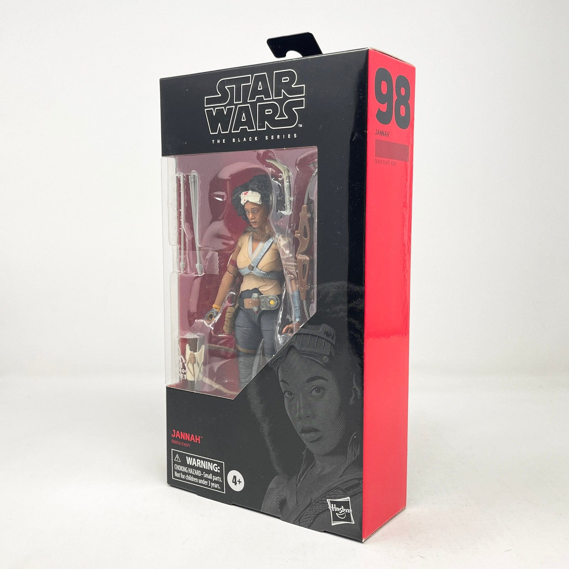 Vintage Hasbro Star Wars Modern MOC Jannah (TROS) #98 - Black Series Hasbro Star Wars Action Figure