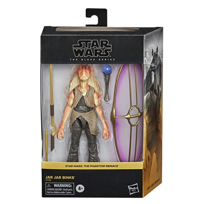 Vintage Hasbro Star Wars Modern MOC Jar Jar Binks (Deluxe) - Black Series Hasbro Star Wars Action Figure