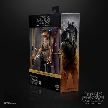 Vintage Hasbro Star Wars Modern MOC Jar Jar Binks (Deluxe) - Black Series Hasbro Star Wars Action Figure