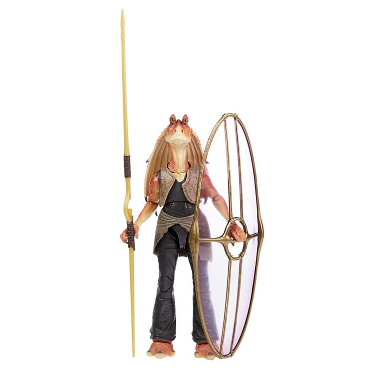 Vintage Hasbro Star Wars Modern MOC Jar Jar Binks (Deluxe) - Black Series Hasbro Star Wars Action Figure