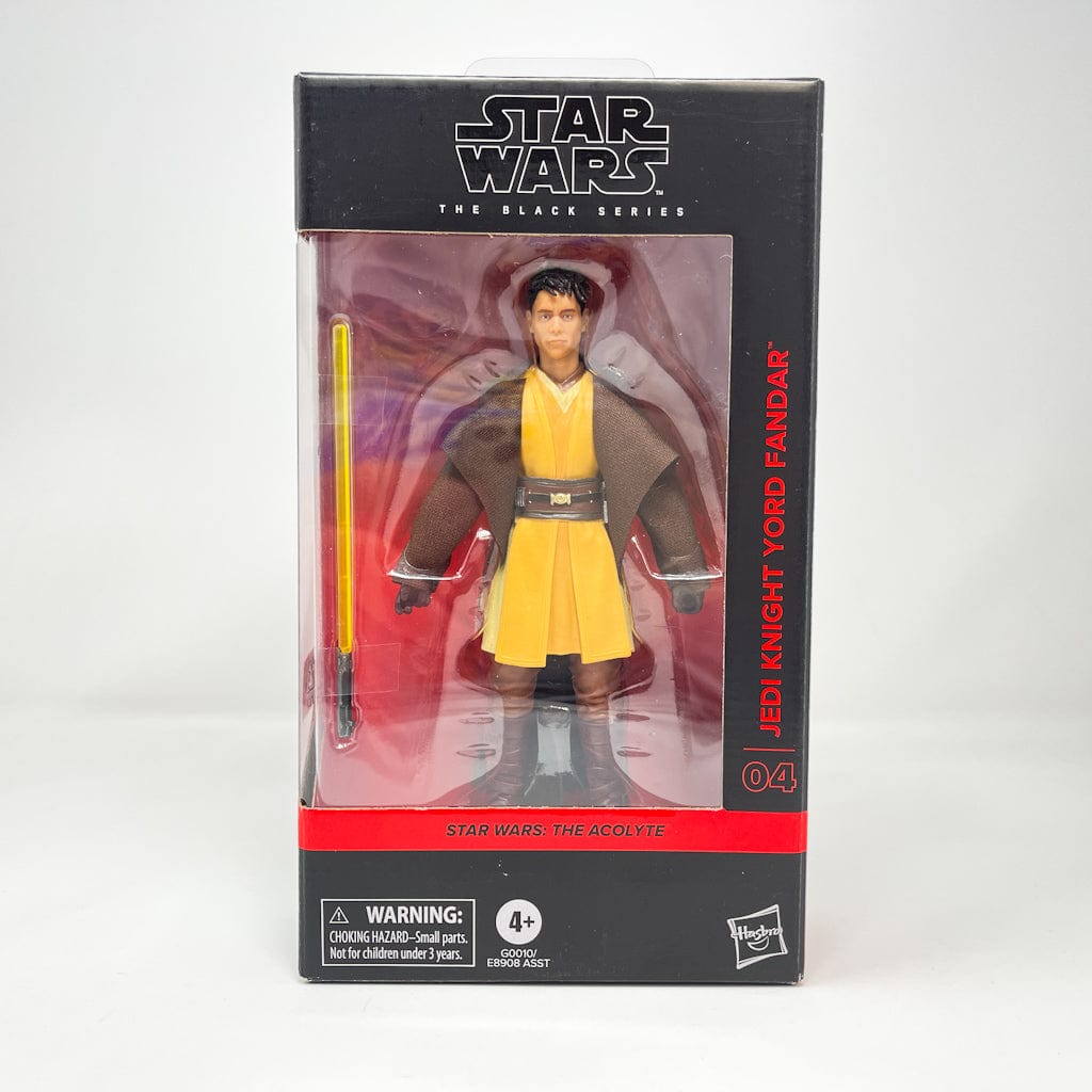 Vintage Hasbro Star Wars Modern MOC Jedi Knight Yord Fandar - Black Series Hasbro Star Wars