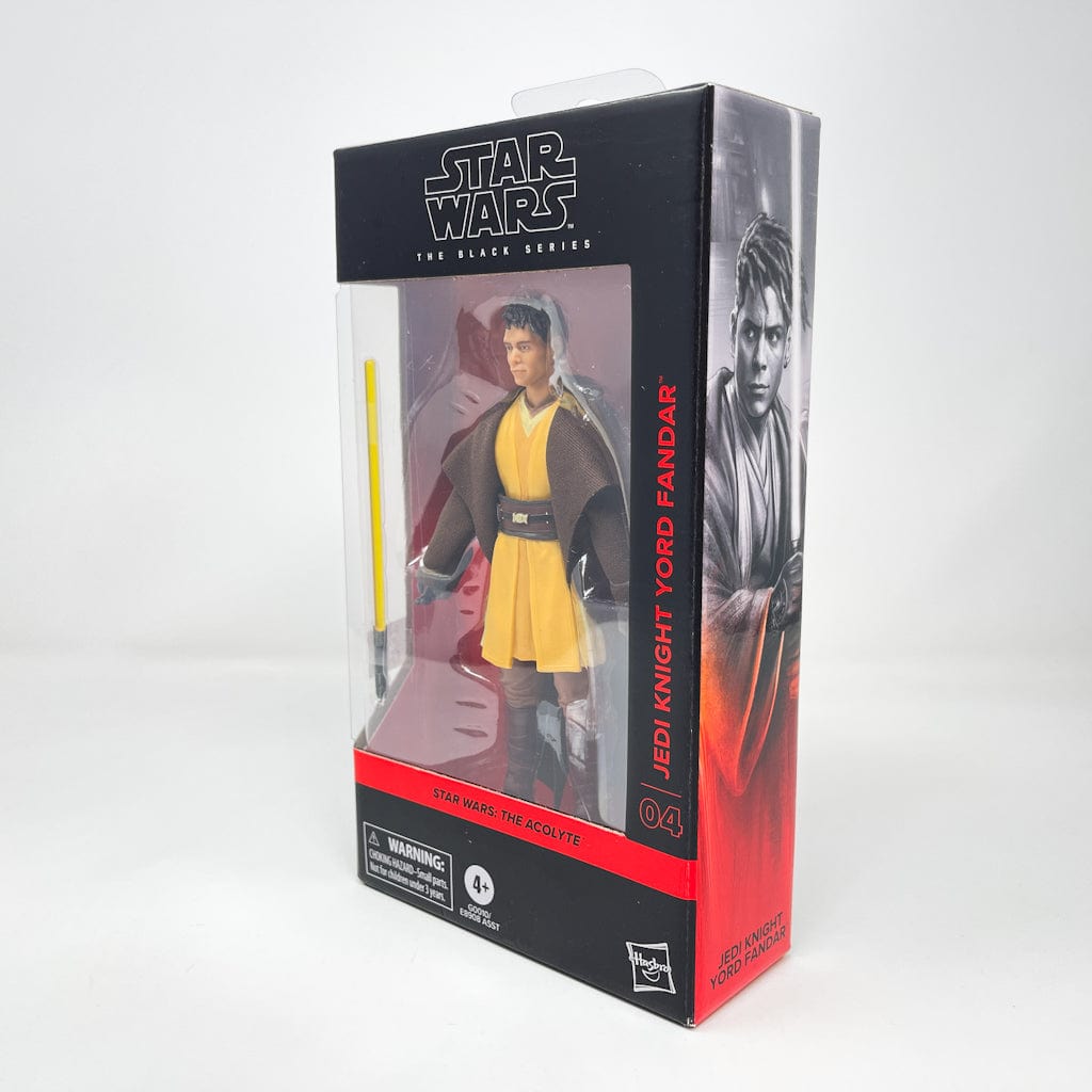 Vintage Hasbro Star Wars Modern MOC Jedi Knight Yord Fandar - Black Series Hasbro Star Wars