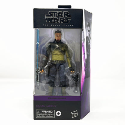 Vintage Hasbro Star Wars Modern MOC Kanan Jarrus (Rebels) REB 04 (2020) - Black Series Hasbro Star Wars Action Figure