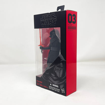 Vintage Hasbro Star Wars Modern MOC Kylo Ren (TFA) - Masked #03 - Black Series Hasbro Star Wars Action Figure