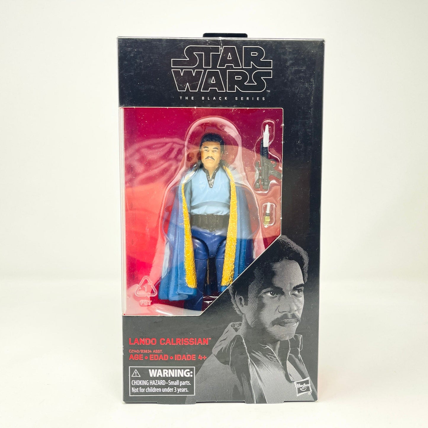 Vintage Hasbro Star Wars Modern MOC Lando Calrissian (2017) #39 - Black Series  Hasbro Star Wars Action Figure