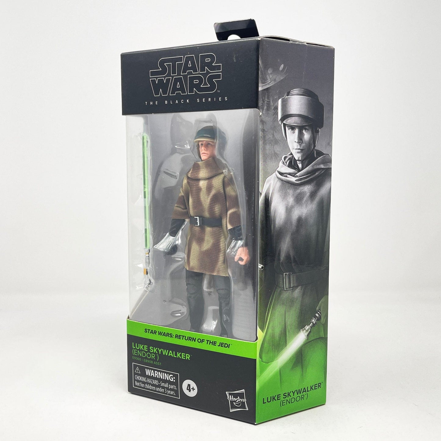 Vintage Hasbro Star Wars Modern MOC Luke Skywalker (Endor) ROTJ04 - Black Series Hasbro Star Wars Action Figure