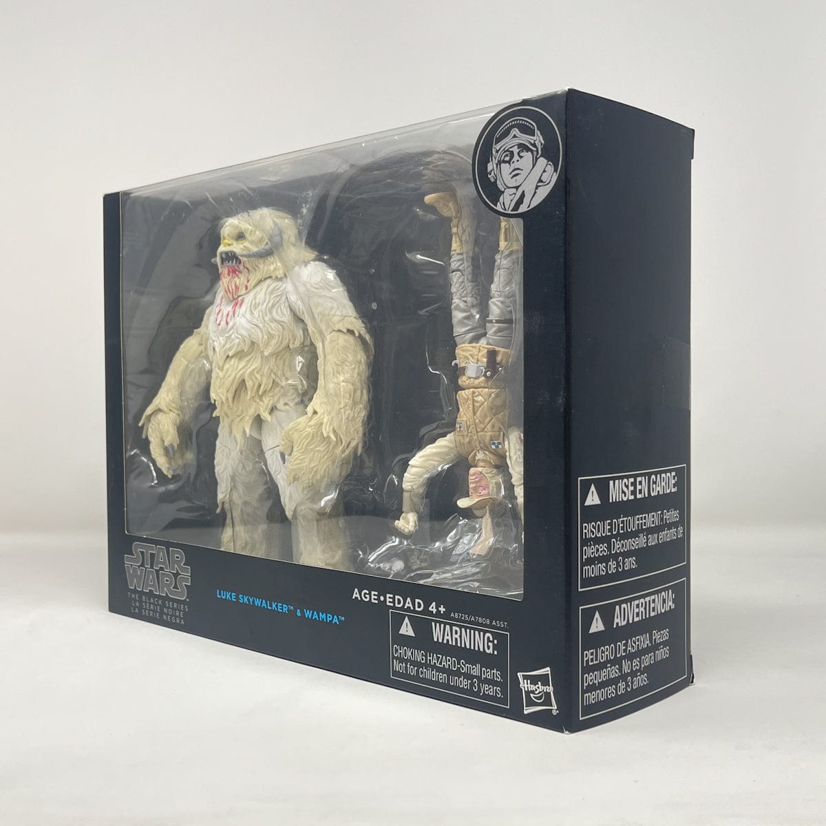 Vintage Hasbro Star Wars Modern MOC Luke Skywalker & Wampa - Black Series Hasbro Star Wars