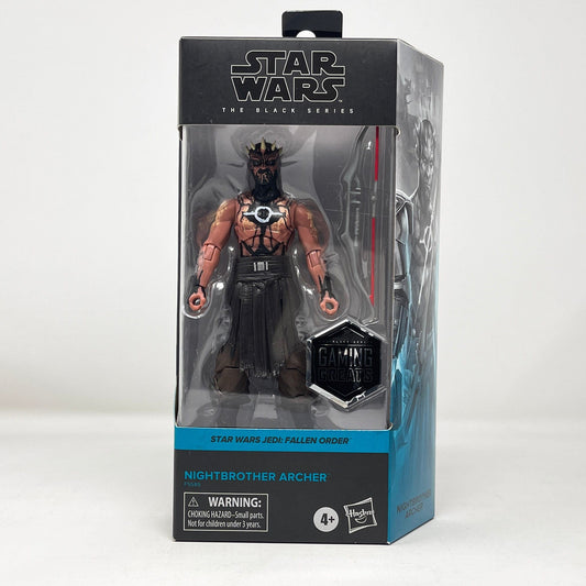 Vintage Hasbro Star Wars Modern MOC Nightbrother Archer GG10 - Black Series Hasbro Star Wars Action Figure