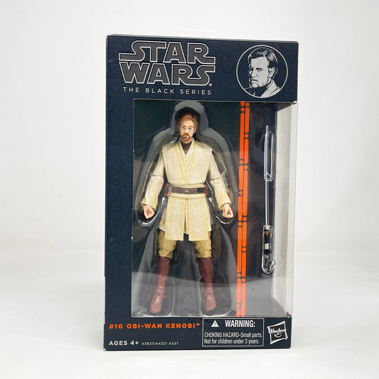 Vintage Hasbro Star Wars Modern MOC Obi-Wan Kenobi - Orange #10 - Black Series Hasbro Star Wars Action Figure