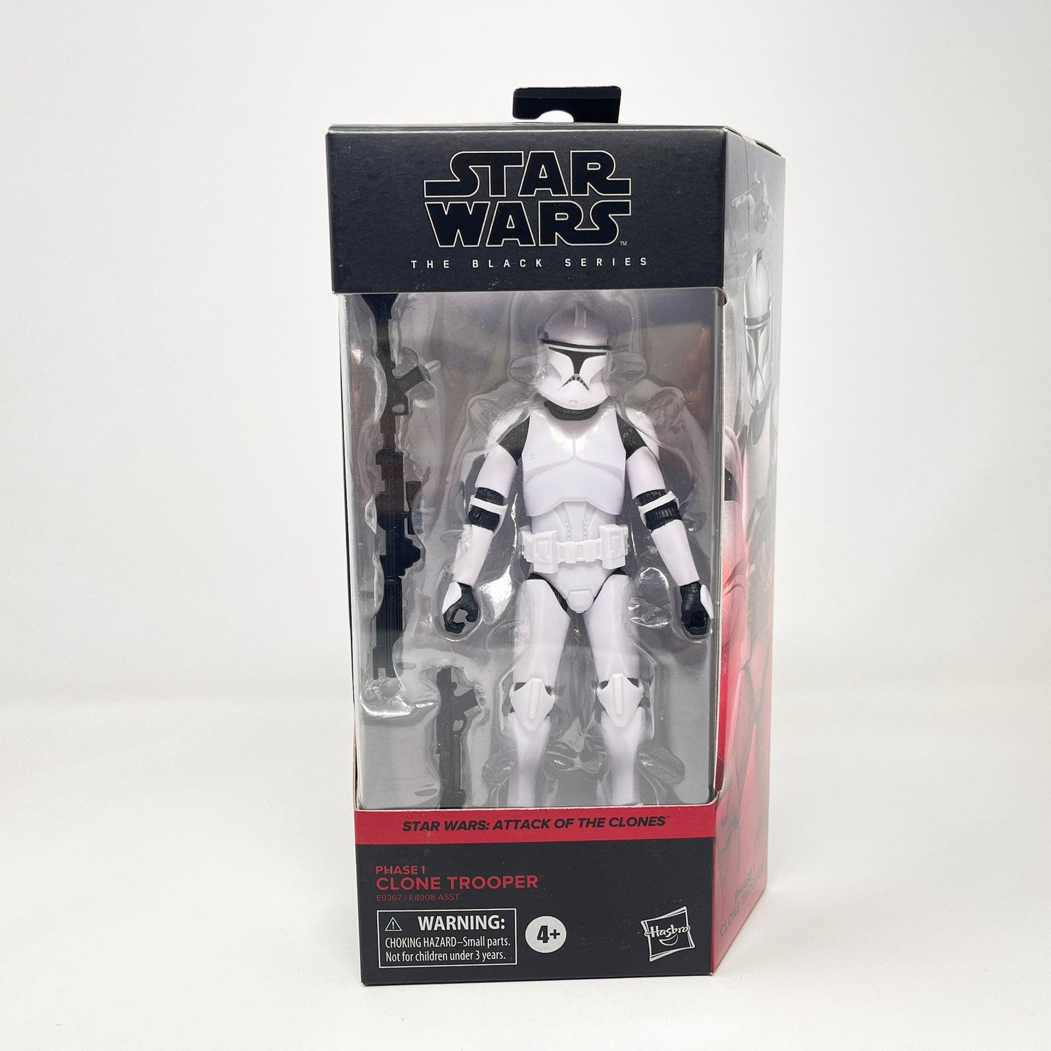 Vintage Hasbro Star Wars Modern MOC Phase I Clone Trooper (2021) AOTC 02 - Black Series Hasbro Star Wars Action Figure