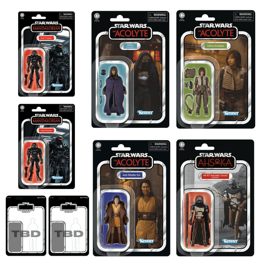 Vintage Hasbro Star Wars Modern MOC Pre-Order Vintage Collection Wave 3 Assortment - Sealed Case of 8 - THE VINTAGE COLLECTION HASBRO STAR WARS Figures