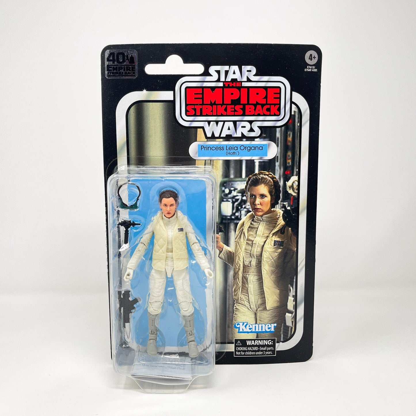 Vintage Hasbro Star Wars Modern MOC Princess Leia Organa (Hoth) - Black Series 40th Hasbro Star Wars Action Figure