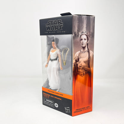 Vintage Hasbro Star Wars Modern MOC Princess Leia Organa (Yavin 4) ANH 01 - Black Series Hasbro Star Wars Action Figure