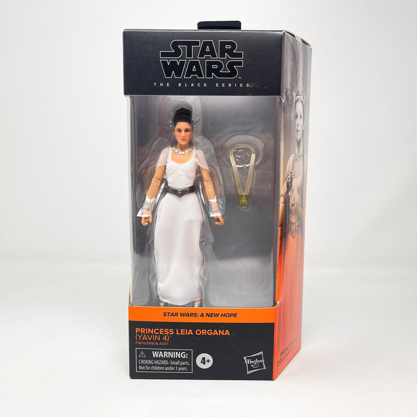 Vintage Hasbro Star Wars Modern MOC Princess Leia Organa (Yavin 4) ANH 01 - Black Series Hasbro Star Wars Action Figure