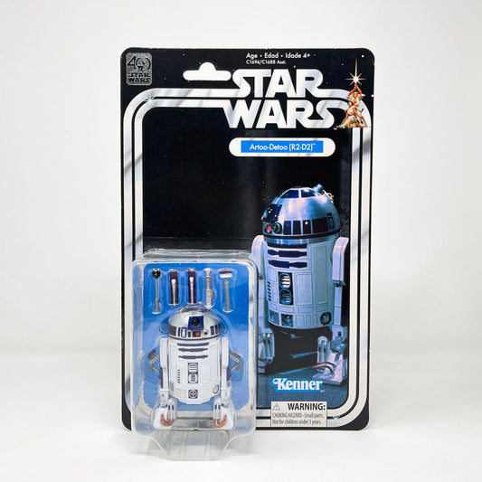 Vintage Hasbro Star Wars Modern MOC R2-D2 (ANH) - Black Series 40th Hasbro Star Wars Action Figure