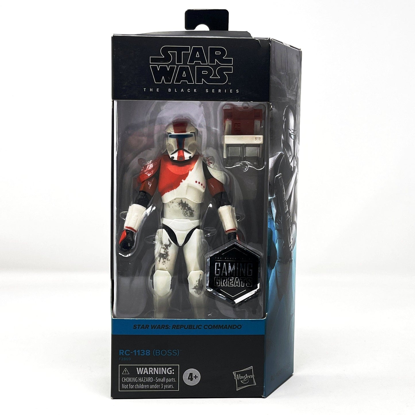 Vintage Hasbro Star Wars Modern MOC RC-1138 BOSS (Republic Commando) GG 07 - Black Series Hasbro Star Wars Action Figure