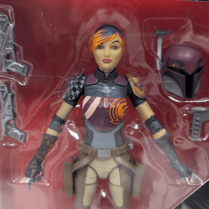 Vintage Hasbro Star Wars Modern MOC Sabine Wren (Rebels) #33 (2016) - Black Series Hasbro Star Wars Action Figure