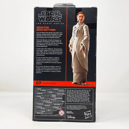 Vintage Hasbro Star Wars Modern MOC Senator Mon Mothma (Andor) AND 07 - Black Series Hasbro Star Wars Action Figure