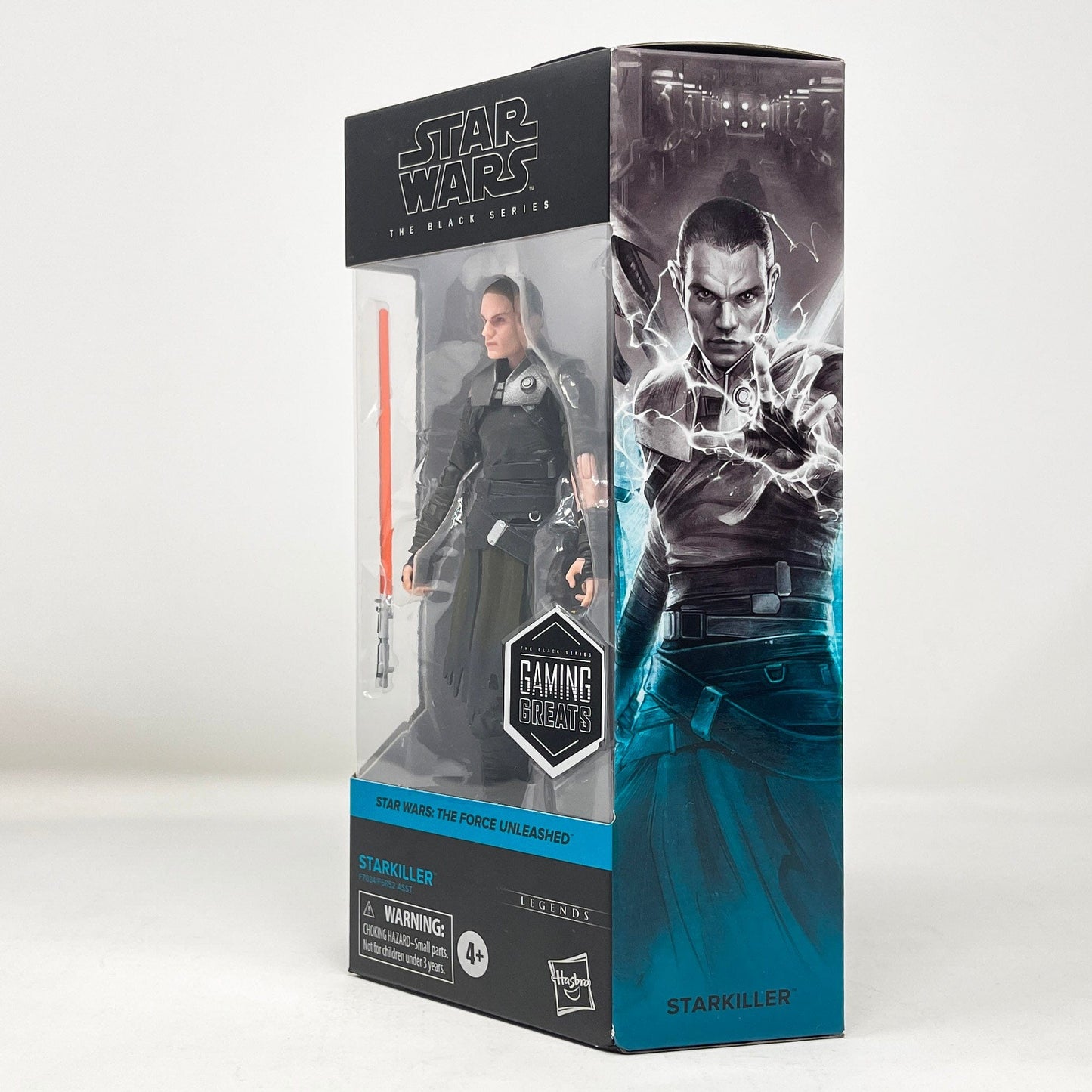 Vintage Hasbro Star Wars Modern MOC Starkiller (The Force Unleashed) - Black Series GG #26 Hasbro Star Wars Action Figure