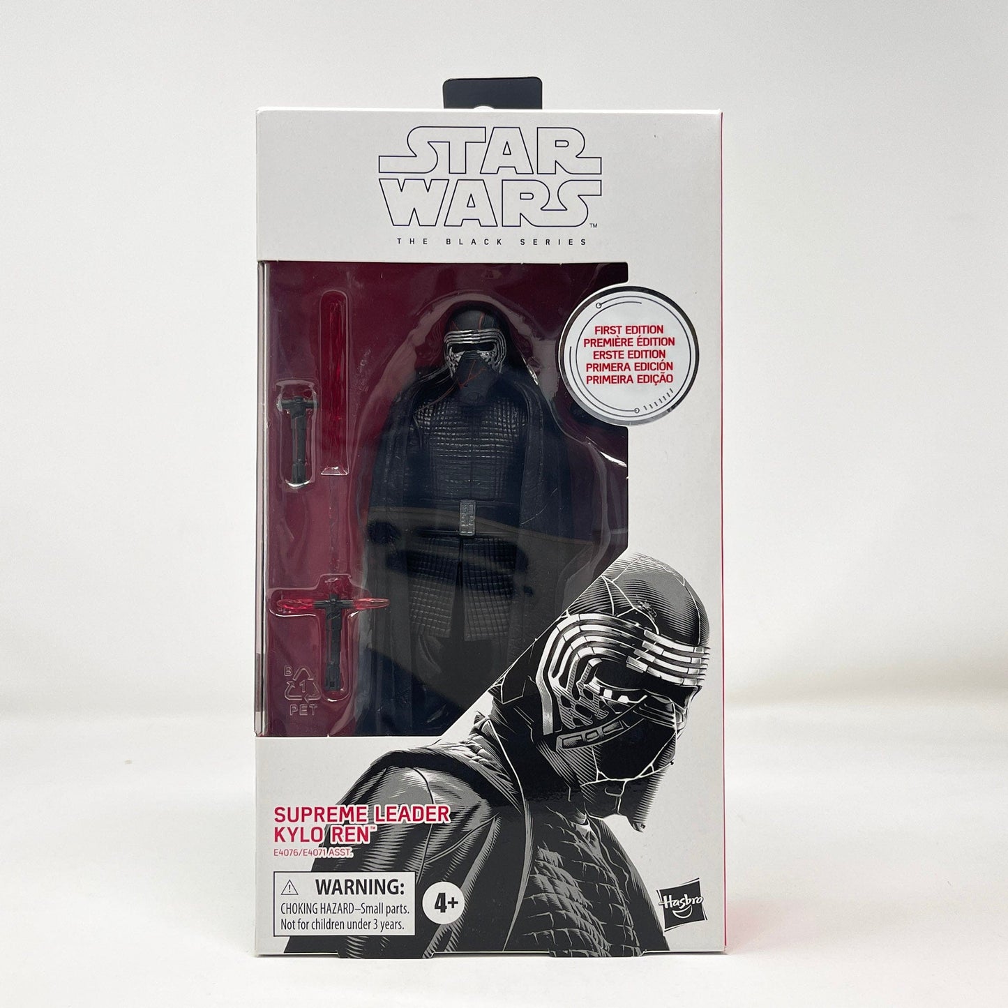 Vintage Hasbro Star Wars Modern MOC Supreme Leader Kylo Ren (First Edition) #90 - Black Series Hasbro Star Wars Action Figure