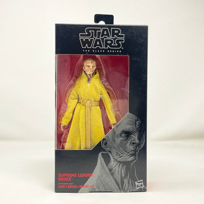 Vintage Hasbro Star Wars Modern MOC Supreme Leader Snoke (TLJ) #54 - Black Series Hasbro Star Wars Action Figure