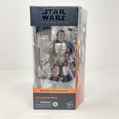 Vintage Hasbro Star Wars Modern MOC The Mandalorian (Beskar Armor) MAN 01 - Black Series Hasbro Star Wars Action Figure