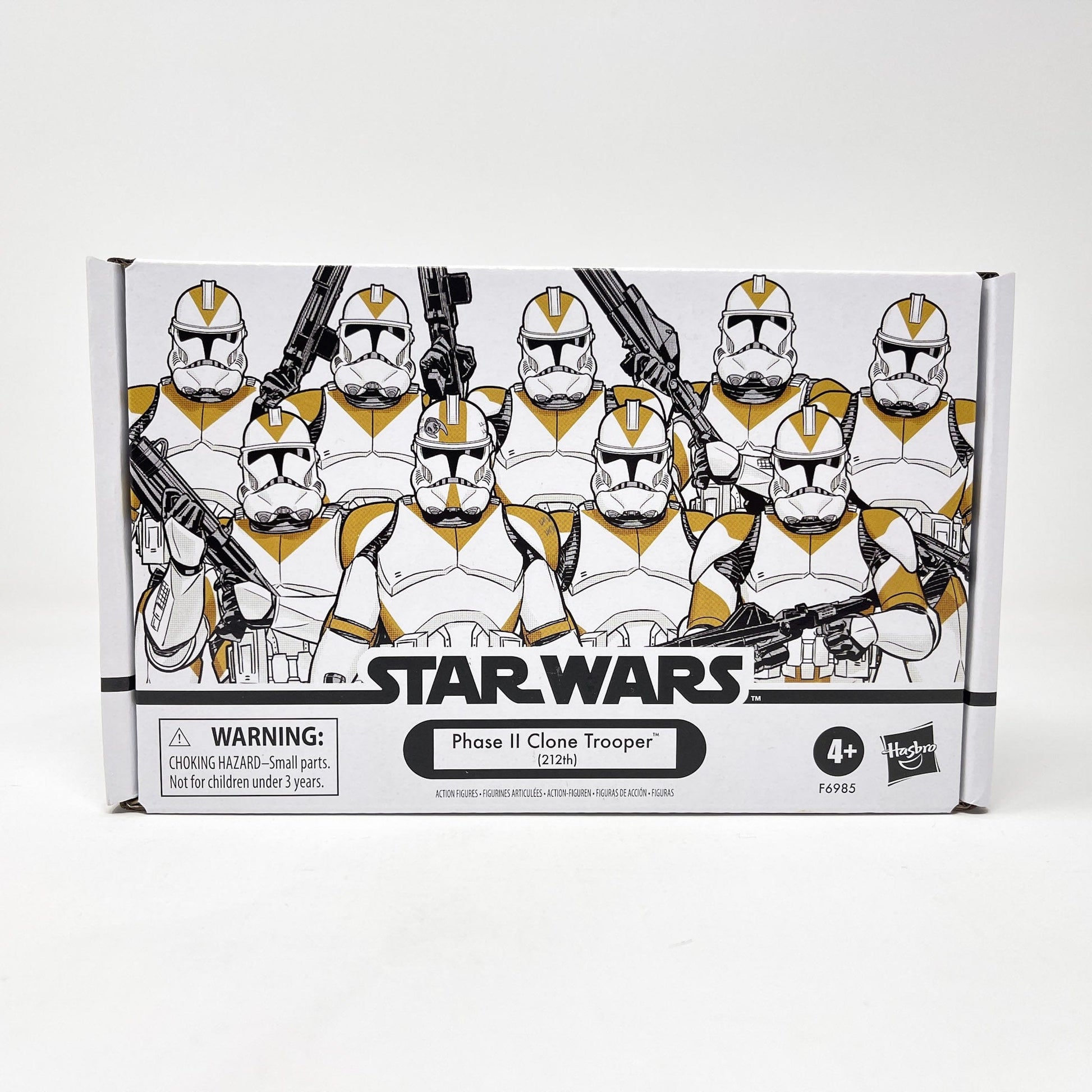 Vintage Hasbro Star Wars Modern MOC VC Phase II Clone Trooper (212th) 4-pack - The Vintage Collection