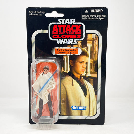 Vintage Hasbro Star Wars Modern MOC VC032 Anakin Skywalker - Peasant Disguise (2010) - The Vintage Collection Hasbro Star Wars