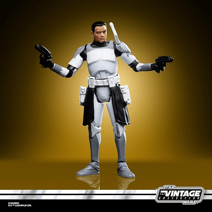 Vintage Hasbro Star Wars Modern MOC VC168 Clone Commander Wolffe (Clone Wars) - The Vintage Collection