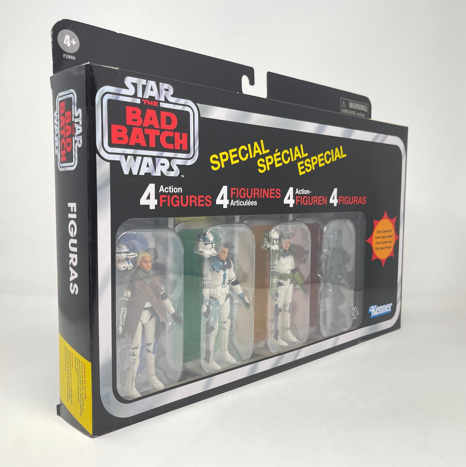 Vintage Hasbro Star Wars Modern MOC VC209 - VC211 Bad Batch Special 4-pack - The Vintage Collection