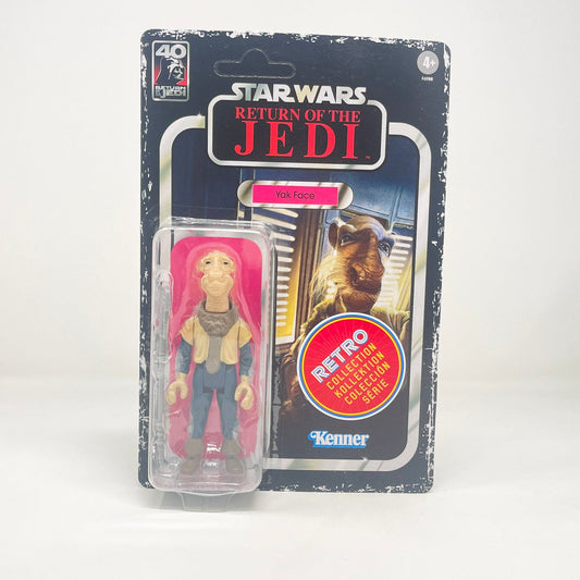 Vintage Hasbro Star Wars Modern MOC Yak Face (ROTJ) - Retro Collection