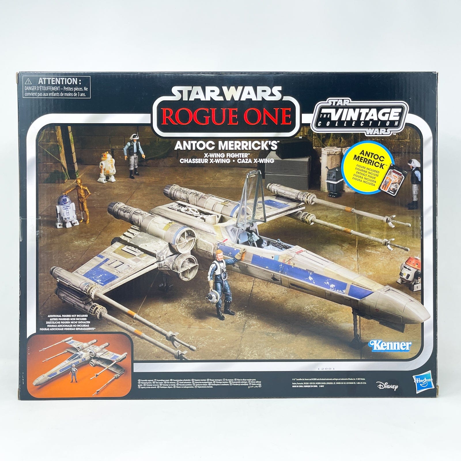 Antoc Merrick's X-Wing Fighter Vehicle - The Vintage Collection Star W ...