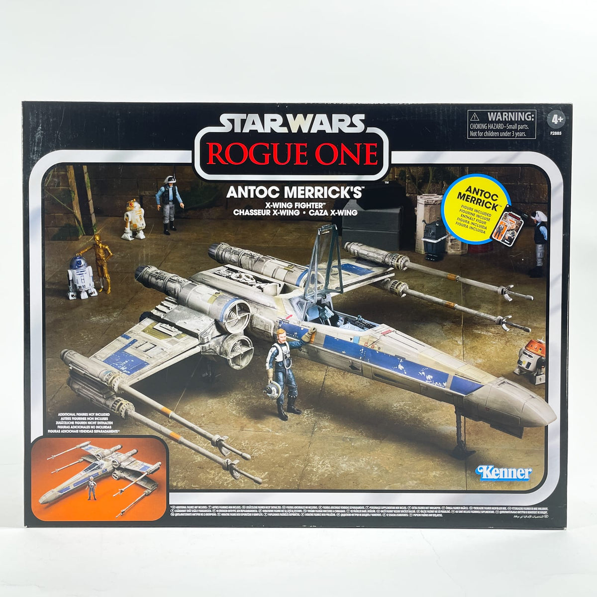 Vintage Hasbro Star Wars Modern Ships Antoc Merrick's X-Wing Fighter Vehicle - The Vintage Collection Star Wars Vehicle (2021)