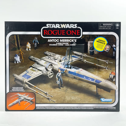 Vintage Hasbro Star Wars Modern Ships Antoc Merrick's X-Wing Fighter Vehicle - The Vintage Collection Star Wars Vehicle (2021)