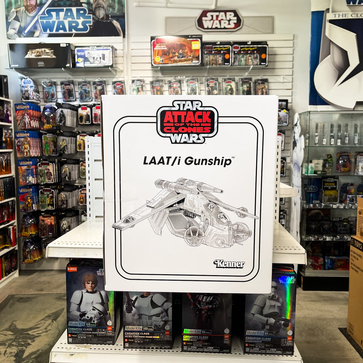 Vintage Hasbro Star Wars Modern Ships Haslab LAAT/i Republic Gunship - Sealed w/ Shipper Hasbro Vintage Collection