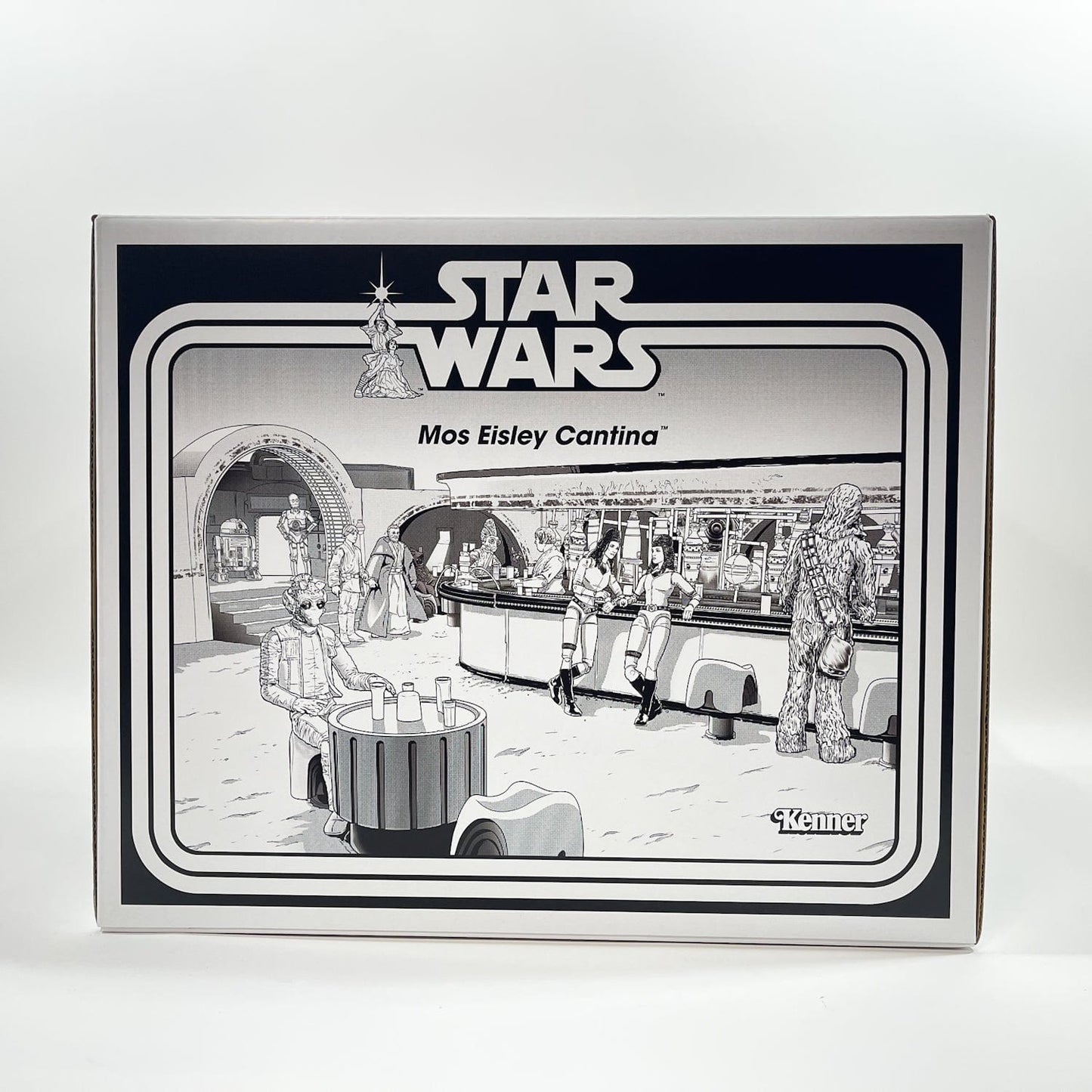Vintage Hasbro Star Wars Modern Ships Haslab Mos Eisley Cantina - Base Set - Sealed w/ Shipper Hasbro Star Wars