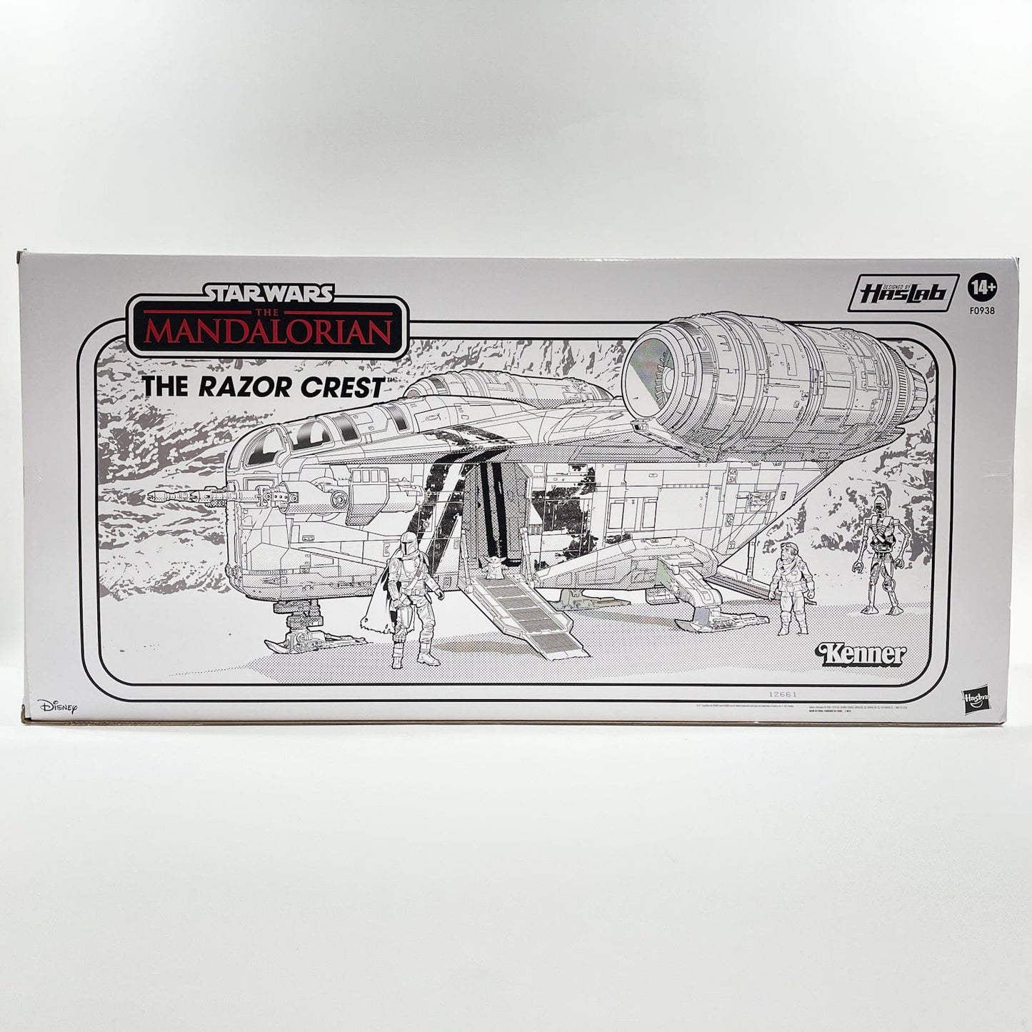 Vintage Hasbro Star Wars Modern Ships Haslab Razor Crest - The Mandalorian - Hasbro Sealed