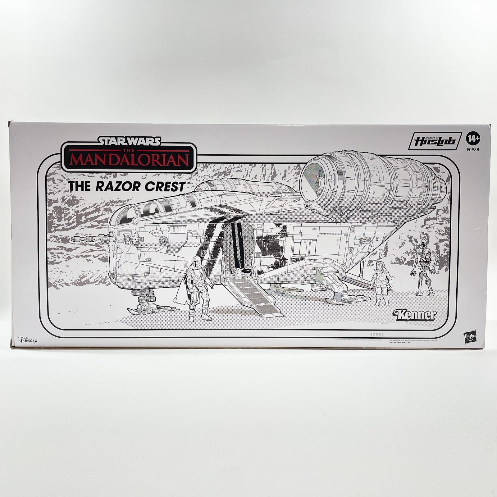 Vintage Hasbro Star Wars Modern Ships Haslab Razor Crest - The Mandalorian - Hasbro Sealed