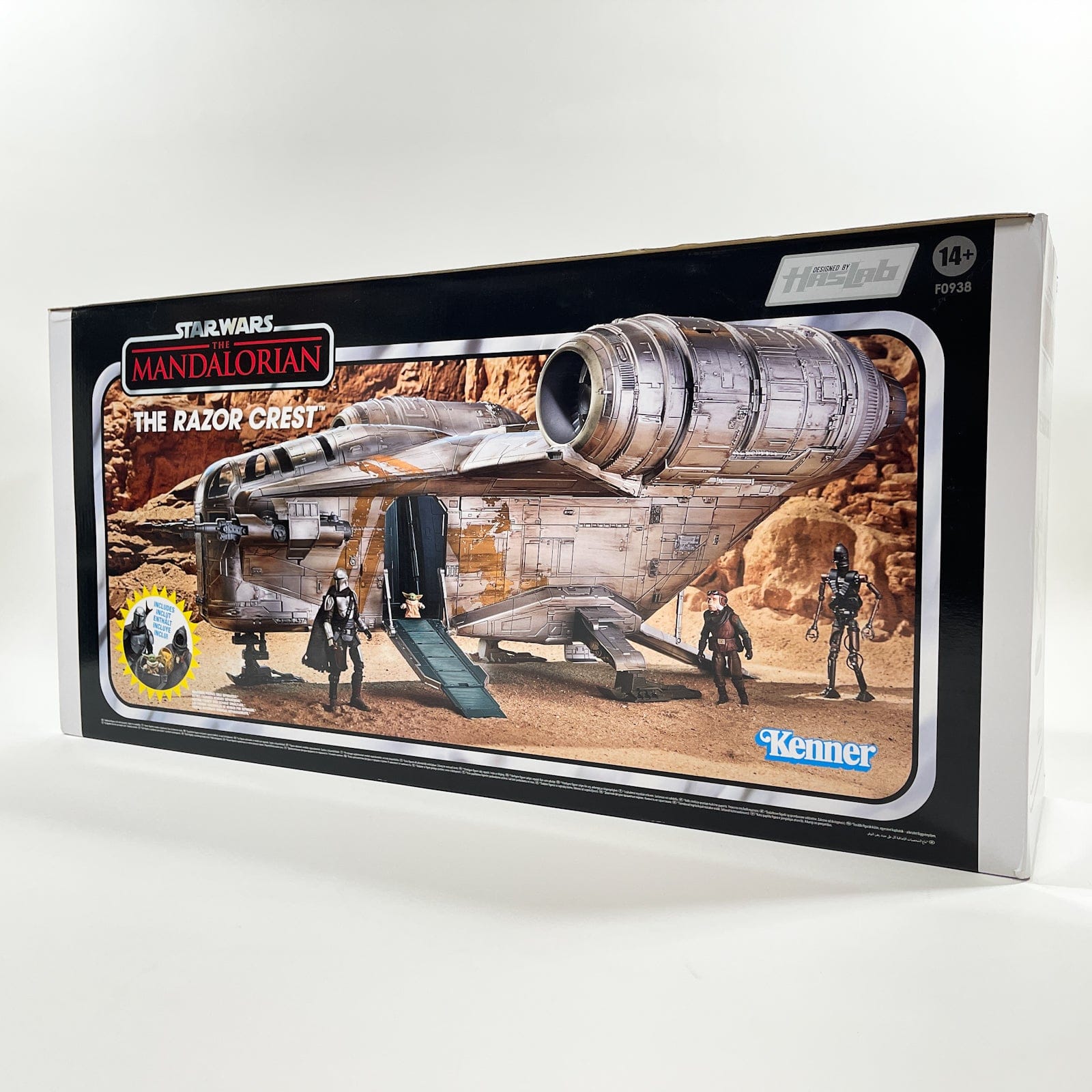 Vintage Hasbro Star Wars Modern Ships Haslab Razor Crest - The Mandalorian - Hasbro Sealed