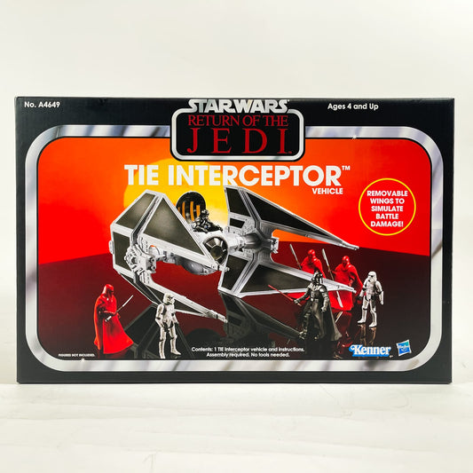 Vintage Hasbro Star Wars Modern Ships TIE Interceptor Vehicle - Hasbro The Vintage Collection Vehicle (2013)