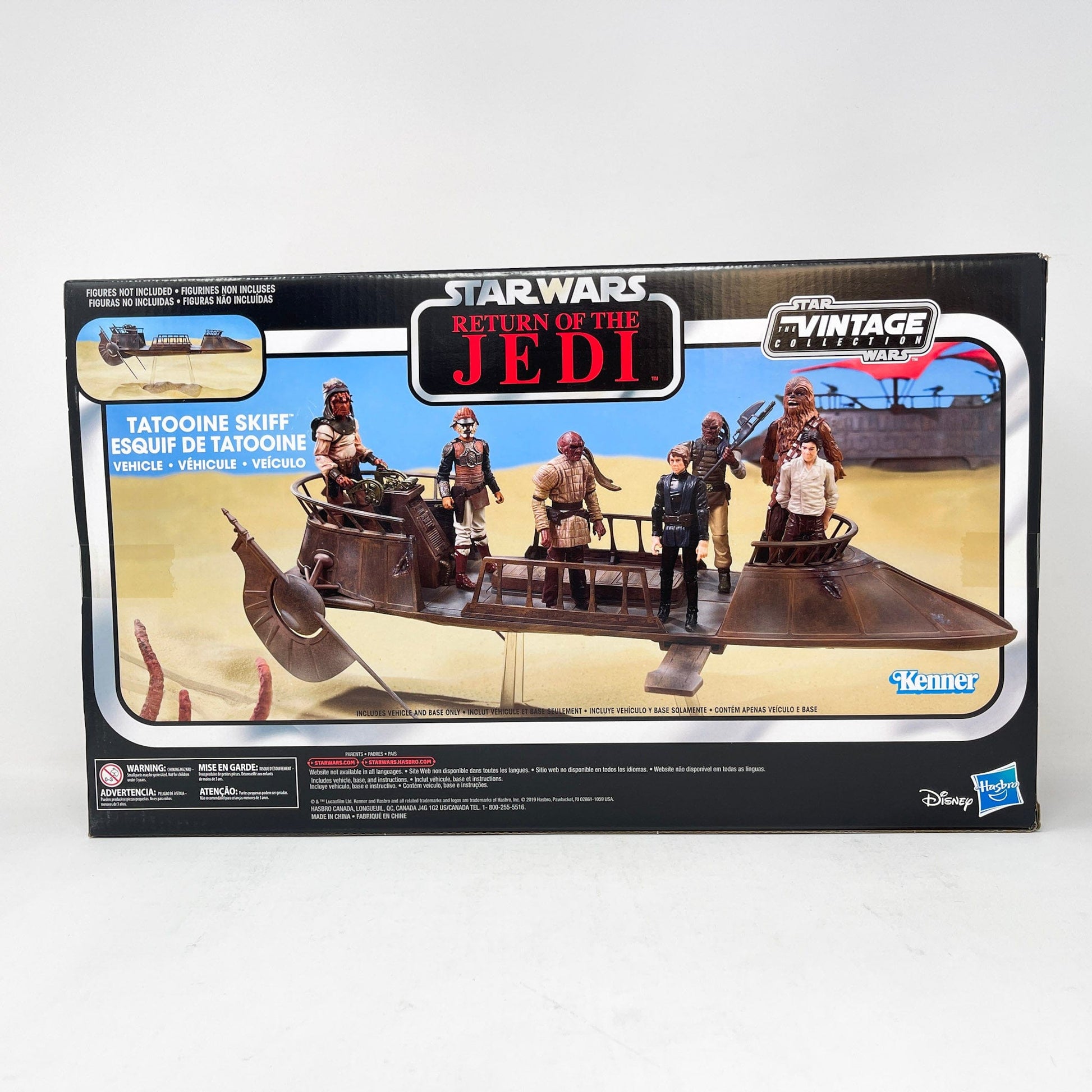 Vintage Hasbro Star Wars Modern Ships VC Return of the Jedi Tatooine Skiff (2019) - MISB Hasbro Star Wars