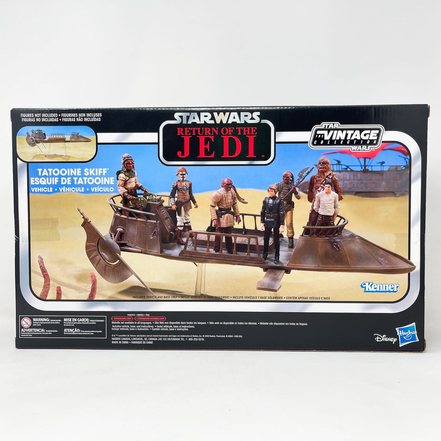 Vintage Hasbro Star Wars Modern Ships VC Return of the Jedi Tatooine Skiff (2019) - MISB Hasbro Star Wars