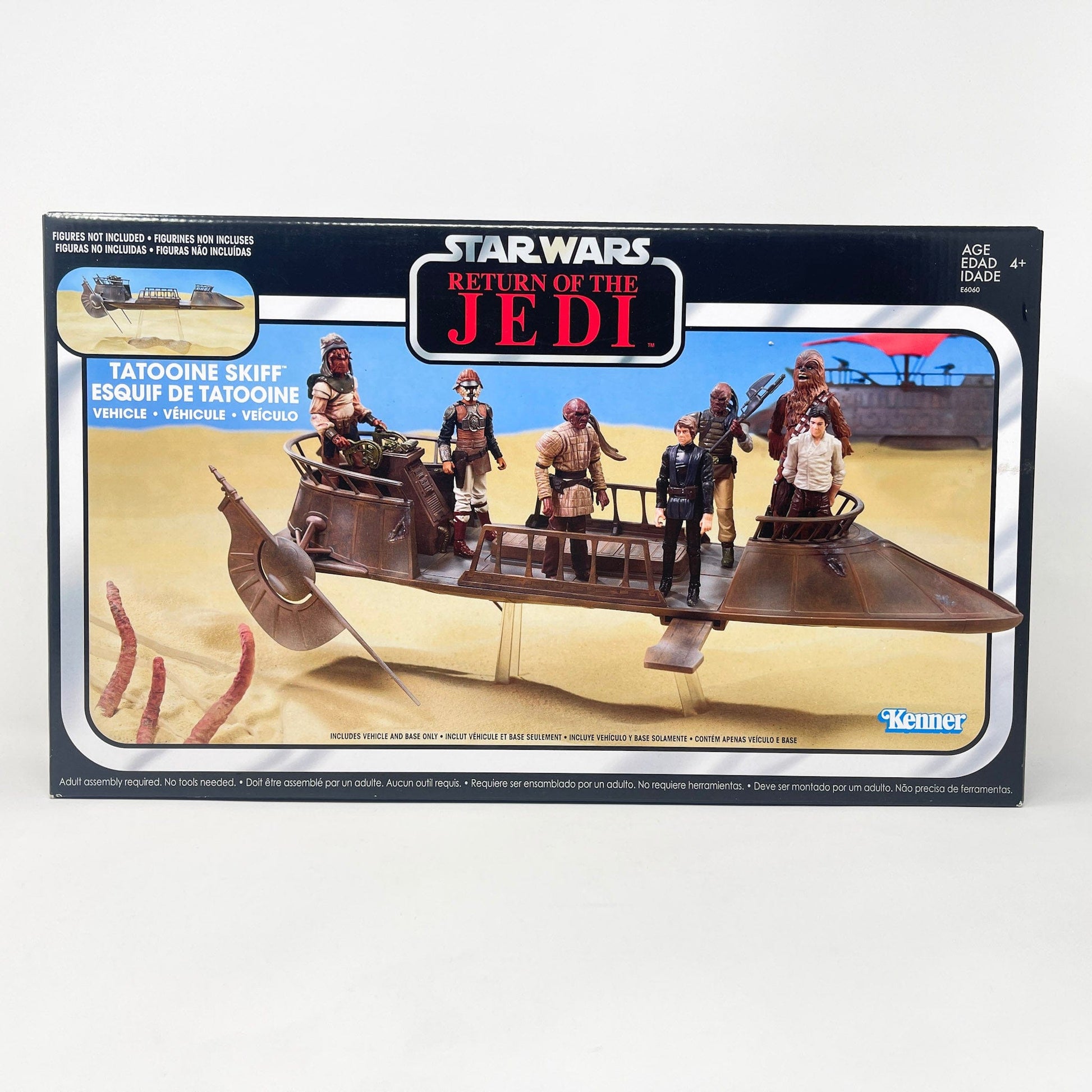 Vintage Hasbro Star Wars Modern Ships VC Return of the Jedi Tatooine Skiff - MISB Hasbro Star Wars