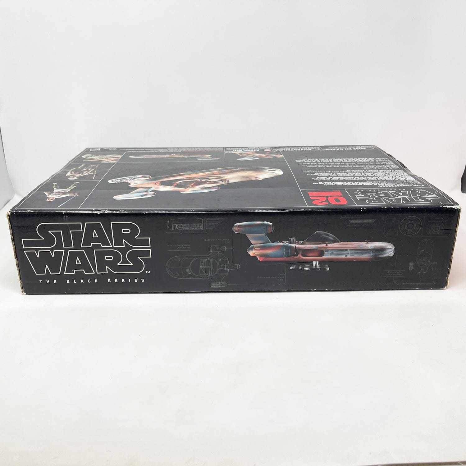 Vintage Hasbro Star Wars Modern Ships X-34 Landspeeder and Luke Skywalker - Black Series Figure Pack