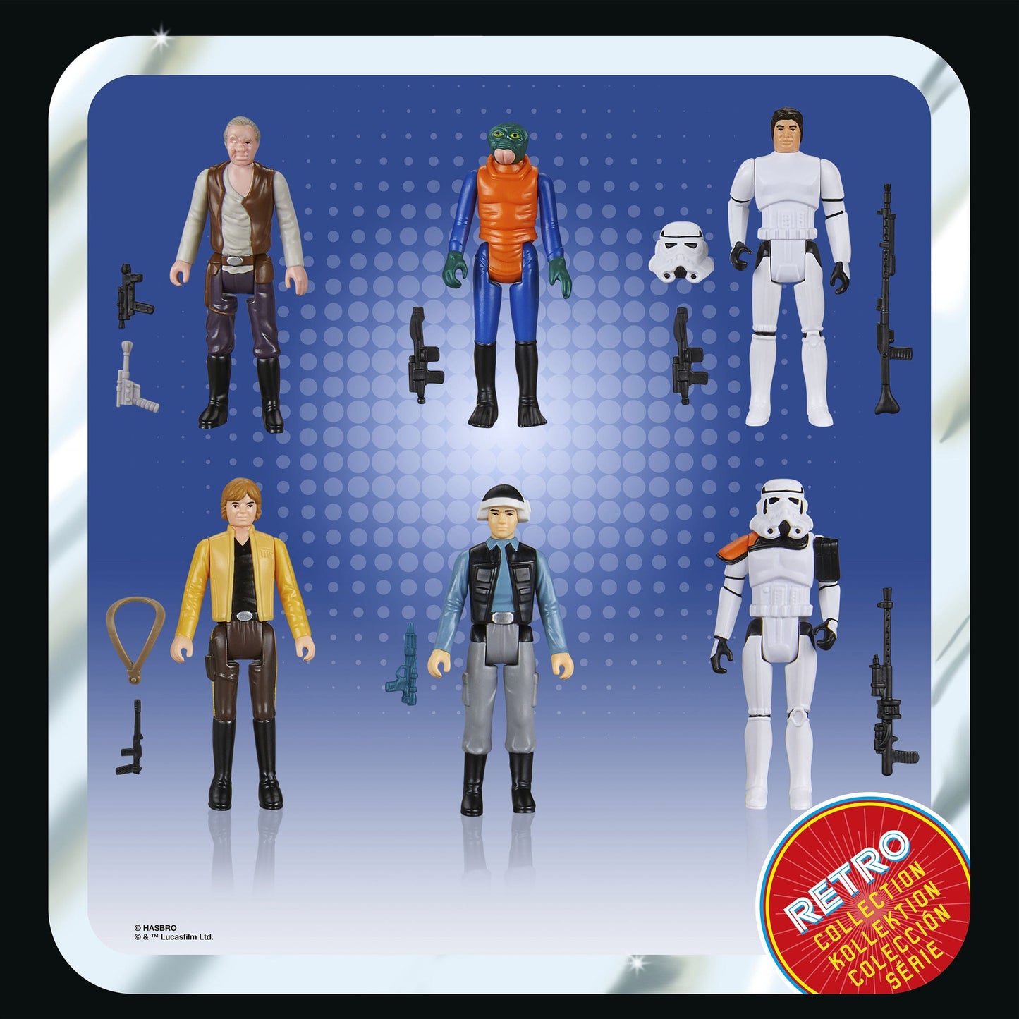 Vintage Hasbro Star Wars Pre-Order A New Hope 6-Pack (2025) - Retro Collection Hasbro Star Wars