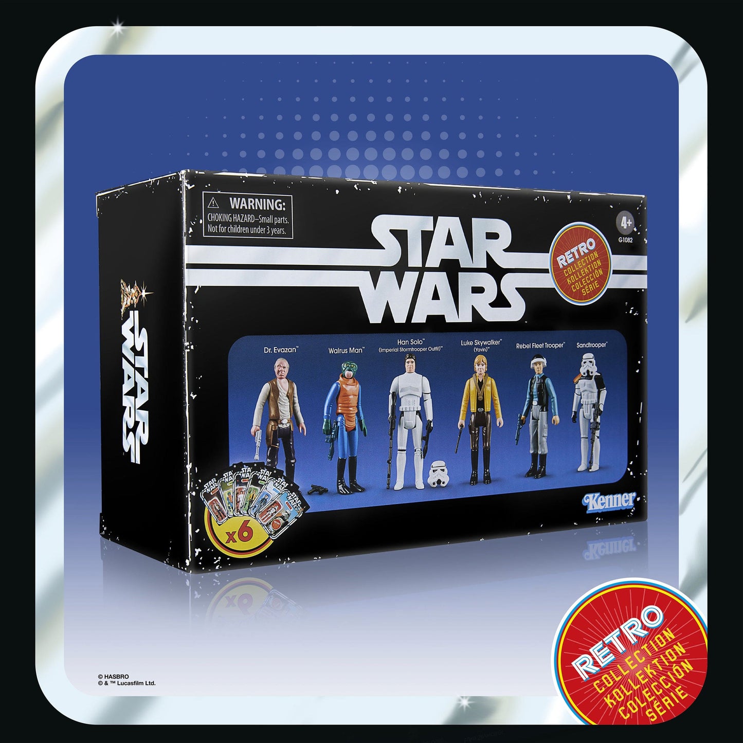 Vintage Hasbro Star Wars Pre-Order A New Hope 6-Pack (2025) - Retro Collection Hasbro Star Wars