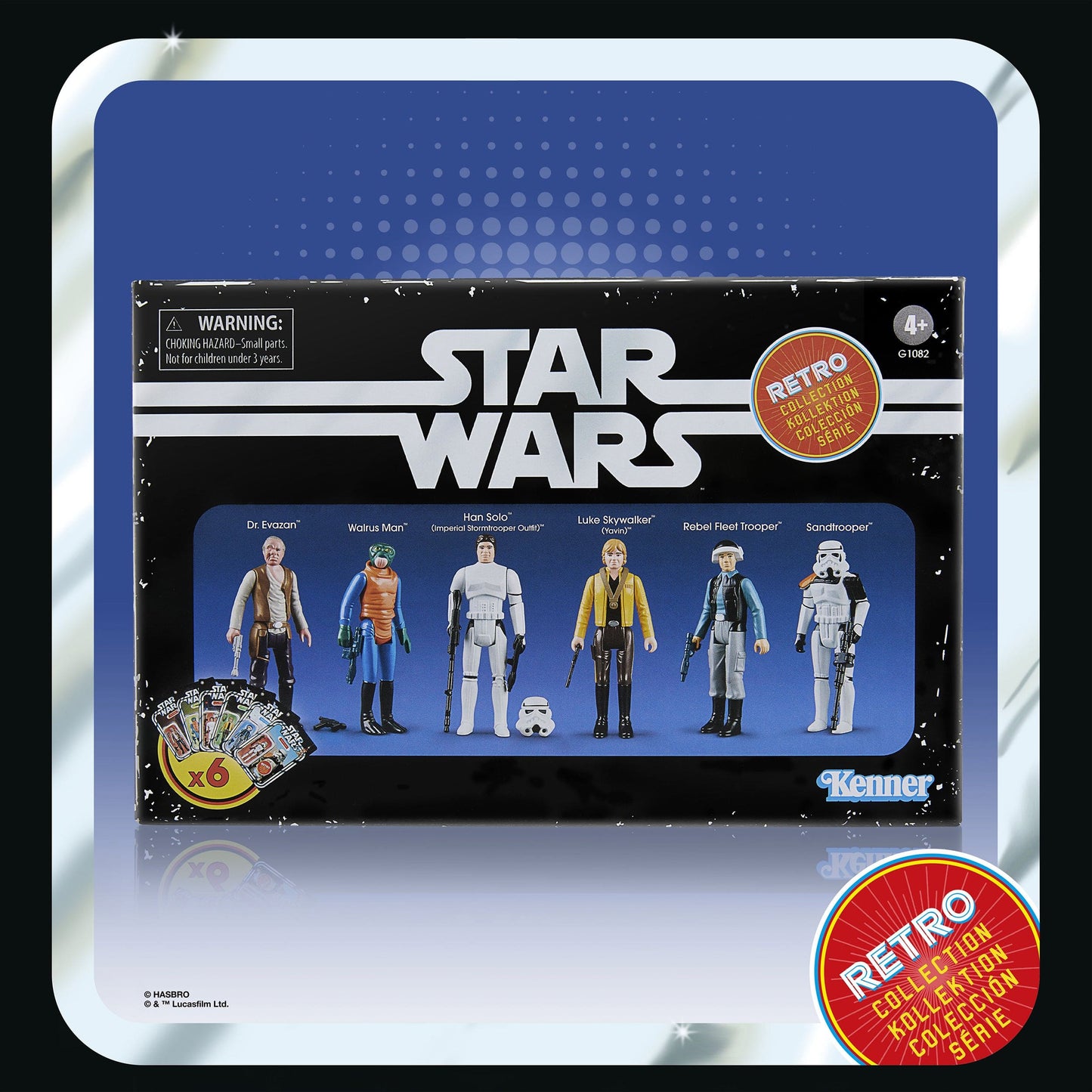 Vintage Hasbro Star Wars Pre-Order A New Hope 6-Pack (2025) - Retro Collection Hasbro Star Wars